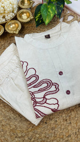 IVORY BLOSSOM CO-ORD SET