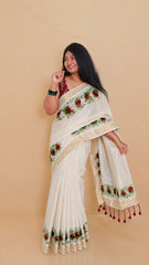Lotus set saree ( SU 892)