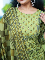 OLIVE BLISS COTTON 3 PIECE SET - SU 426