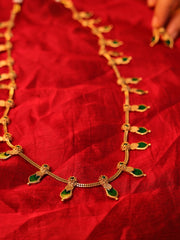 Green palakka Necklace Set ✨