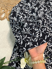 Black Short Kurti - SU 64