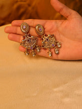 Antique Gold Temple Style Earrings