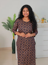 Dark Blue Kurtha Top (SU 150)