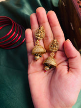 Antique Lakshmi Temple Jhumka Earrings (SJ 65)
