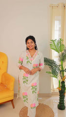 Rose poetry co-ord set