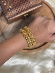 Lakshmi Pearl Antique Bangles - set of 2 (SJ 170)