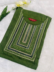 Green Kurta Top (SU 198)
