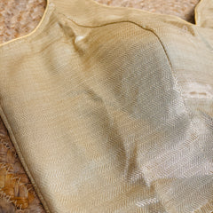 JACKQUARD BROCADE MUTED GOLD READYMADE BLOUSE✨ (SU 884)