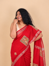 Madhubani Premium Slub Cotton Saree (SU 799)