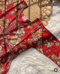 Maroon Alia Cut Kurtha Top- Daily Wear (SU 84)