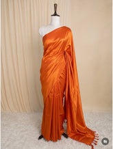 AGNI ORANGE SOFT SILK SAREE (SU 721)