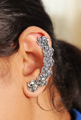 Flora Oxidised Ear Cuff (SJ 135)