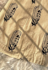 Ebony beige co-ord set (SU 311)