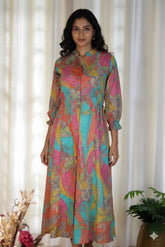 Bloom Bell Sleeved Tunic Top (SU 310)