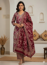 Gorgeous Magenta Salwar Suit (SU 112)