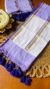 Mul Cotton Shankupushpam Saree