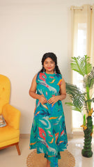 Tropical Aqua Co-ord Set