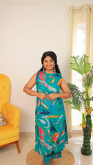 Tropical Aqua Co-ord Set