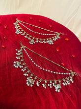 Noor Pearl Blossom Ear Chain Set