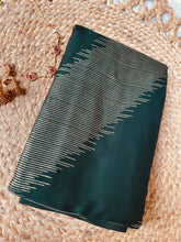 GREEN GLITCH SAREE (SU 468)