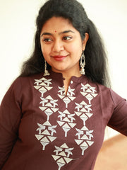 BROWN AURA TOP ( SU 427 )