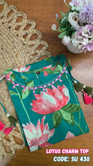 LOTUS CHARM TOP (SU 430)