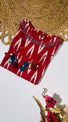 RED FLAME CHARM TOP (SU 402)