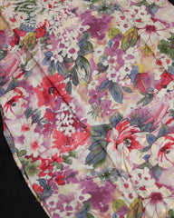 Multicolor Floral Printed Cotton Salwar Set with Embroidered Neck (SU 206)