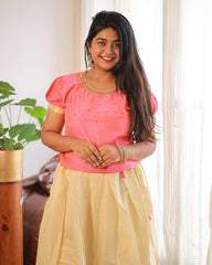 PINK TOP AND SKIRT (SU 57)