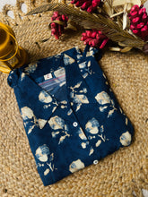 BLUE PETAL CHARM DRESS WITH BACK TIE (SU 624)