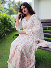 OFF WHITE V NECK HAKOBA THREE PIECE SET (SU 385)