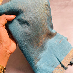 AQUA GREEN SAREE (SU 527)