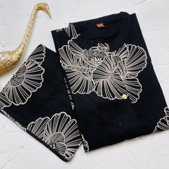 MIDNIGHT BLOOM CO ORD SET (SU 661)