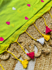 HRIDYA GREEN CANDY HEART SAREE (SU 711)