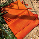 AGNI ORANGE SOFT SILK SAREE (SU 721)