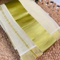 Ready To Wear Plain Tissue Saree - Tie Model (SU 756)