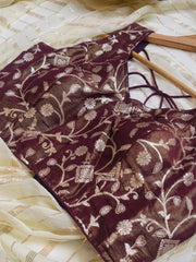 Brown blouse (ready made)