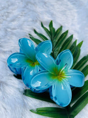 KOREAN CLAW HAIR CLIPS SKY BLUE ( SJ 73 )