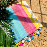 RAINBOW BREEZE MUL COTTON SAREE (SU 715)