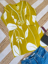 LIME GREEN SHORT KURTHI (SU 674)