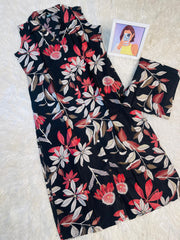 DUSKY FLORAL CO ORD SET (SU 663)