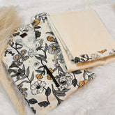 Khadi cotton full floral print Co-ord set (SU 340)