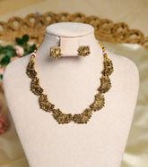 SUVARNA🌼✨LOTUS NECKLACE SET (SU 206)