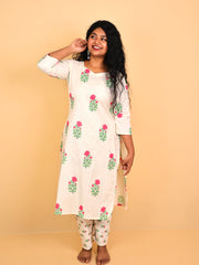 SPRING BLOOM ROSE CO-ORD SET (SU747)