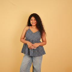 INDIGO COMFORT STRAP TOP (SU 677)