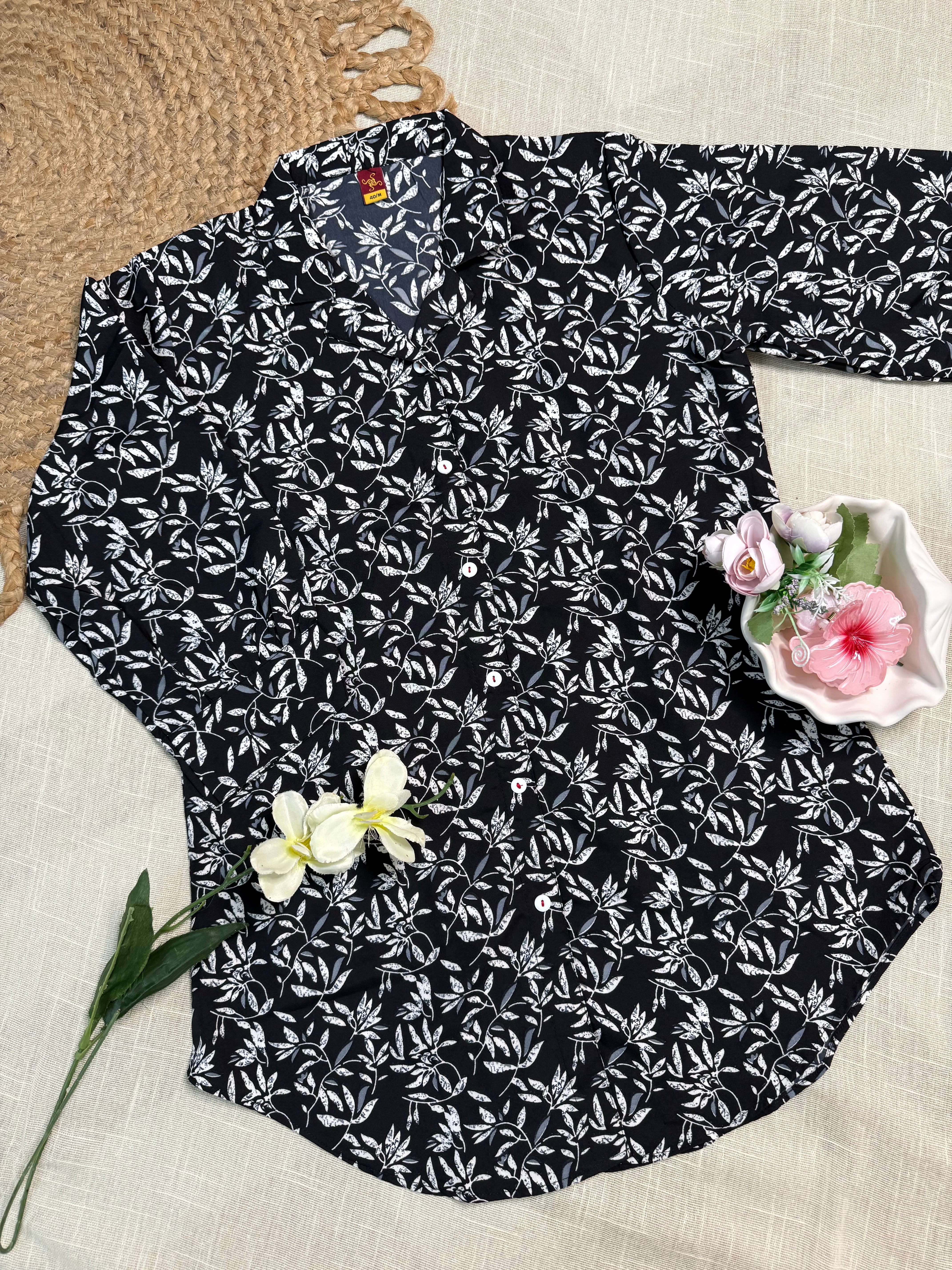 Black Short Kurthi - SU 64