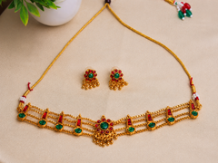 Antique Emerald Ruby Choker Set (SJ 191)