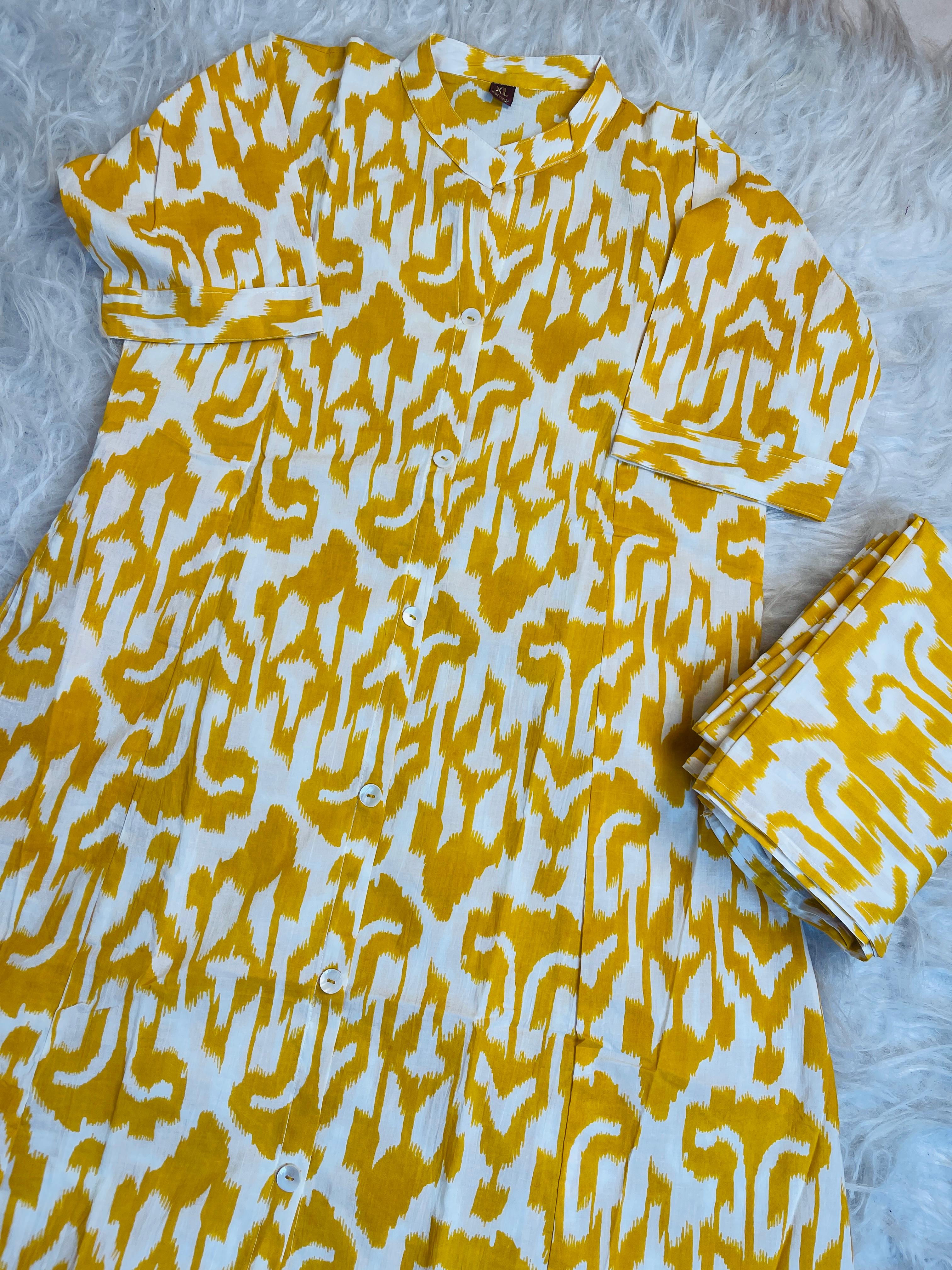 Marigold Cotton Co- Ord Set