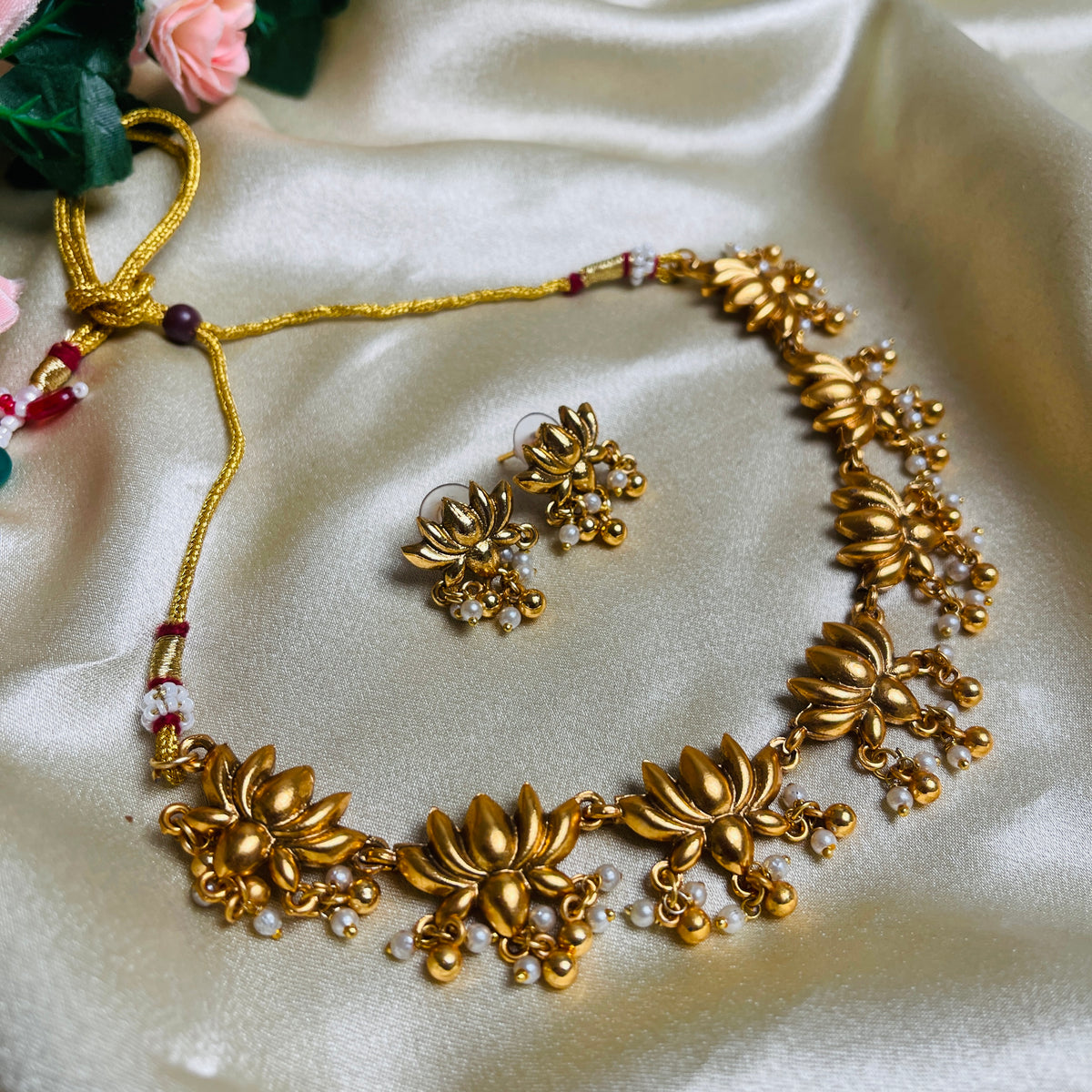 PADMA✨ANTIQUE LOTUS SET (SU 203)