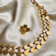 HERITAGE KASU MALA NECKLACE SET ( SJ 179)